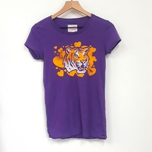 Pink - M - LSU Tigers - Purple T-shirt